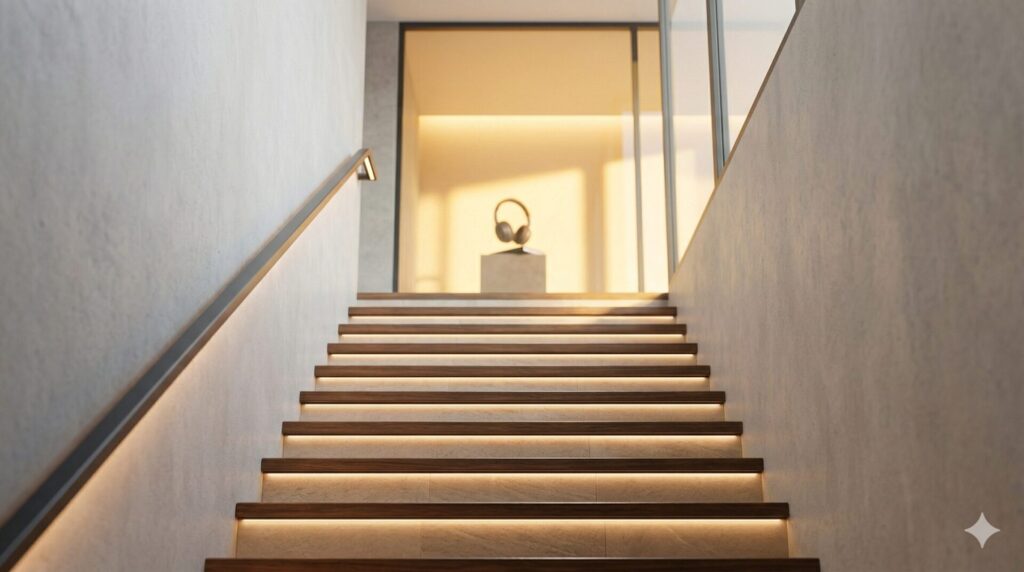 ステップアップを象徴する階段のイメージ